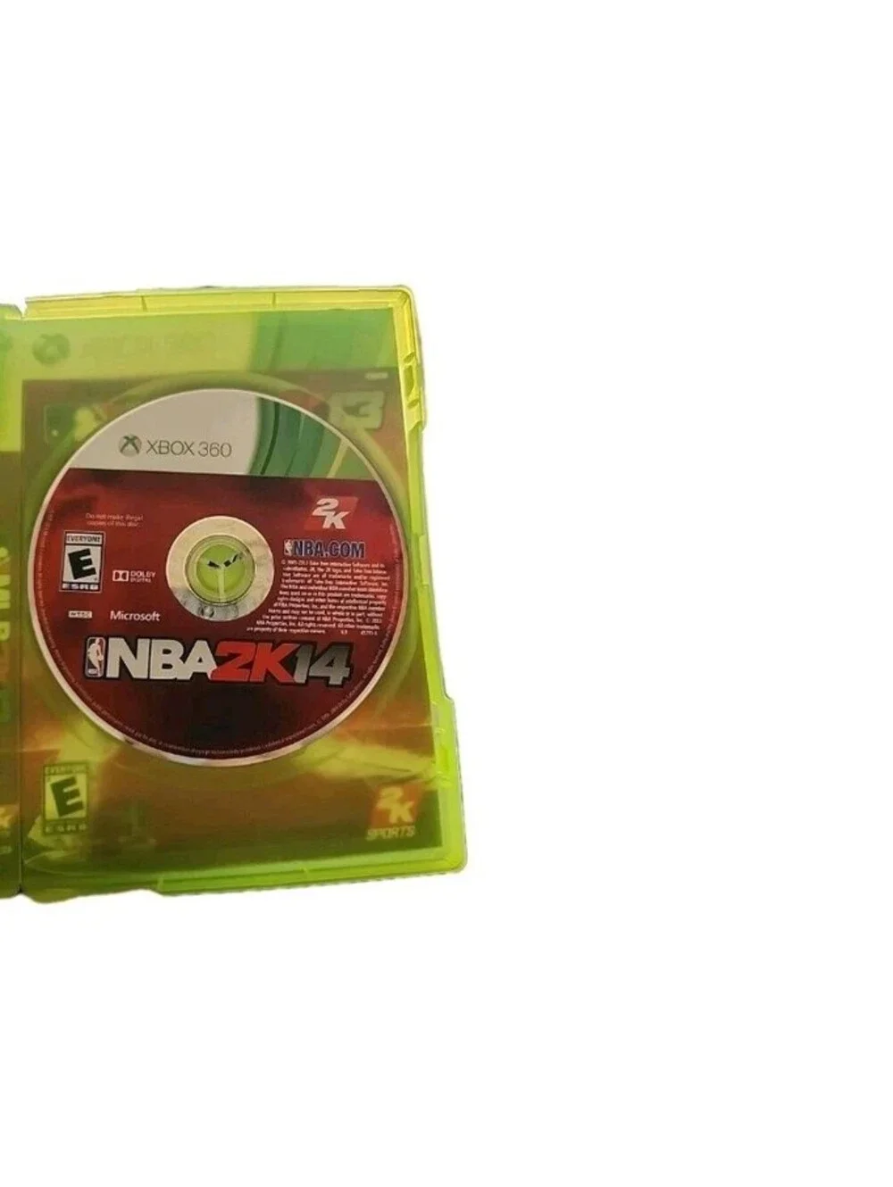 Xbox 360 Lot NCAA Football 13 Madden 15 NBA 2K14 Bundle
